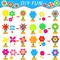 24 Packs Spring Time Flower Craft Kits for Kids Spring Sunflower Floral DIY Art Spring Craft Set Home Preschool Classroom Game Activities Spring Party Decors